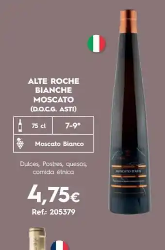 Makro Alte Roche Bianche Moscato oferta