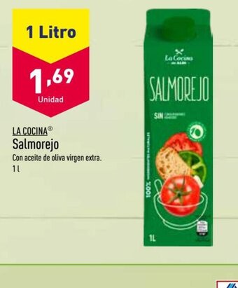 ALDI La Cocina Salmorejo oferta