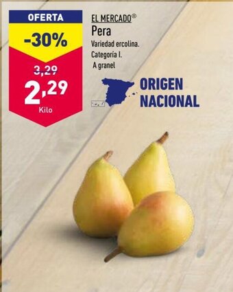 ALDI El Mercado Pera oferta