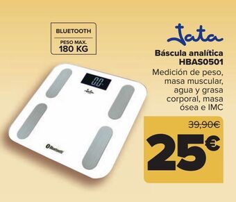 Carrefour Jata báscula analítica hbas0501 oferta