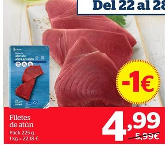 La Sirena Filetes de atún oferta