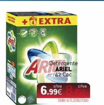 Cuevas Cash Detergente ariel oferta