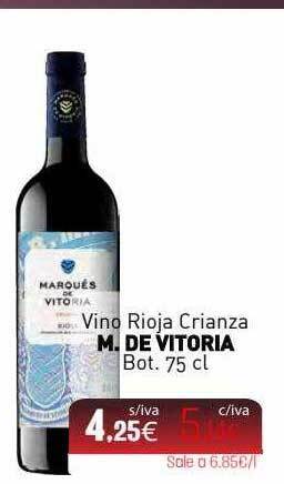 Cuevas Cash Vino rioja crianza m. de vitoria oferta