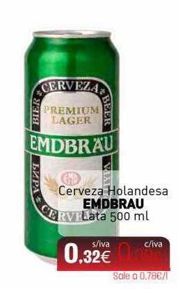 Cuevas Cash Cerveza holandesa emdbrau oferta