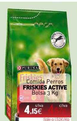 Cuevas Cash Comida perros friskies active bolsa oferta