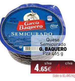 Cuevas Cash Queso semicurado g. baquero pza oferta