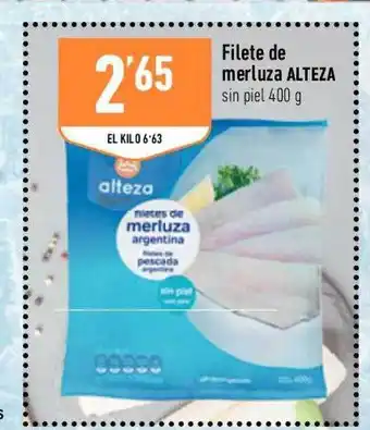 Supermercados Deza Filete de merluza alteza oferta