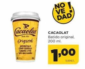 Alimerka Cacaolat batido original oferta