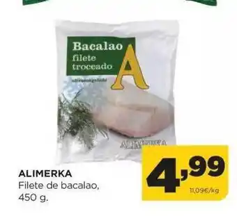 Alimerka Alimerka filete de bacalao oferta