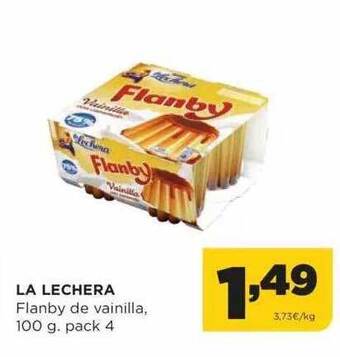 Alimerka La lechera flanby de vainilla pack 4 oferta