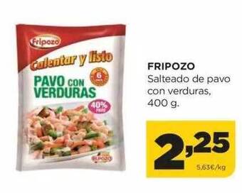 Alimerka Fripozo salteado de pavo con verduras oferta