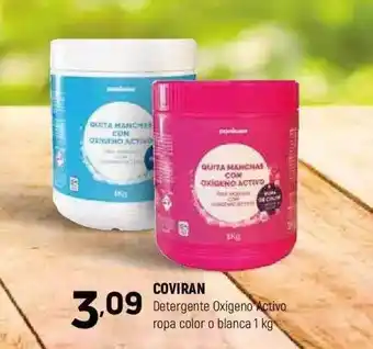 Coviran Coviran detergente oxigeno activo ropa color o blanca oferta