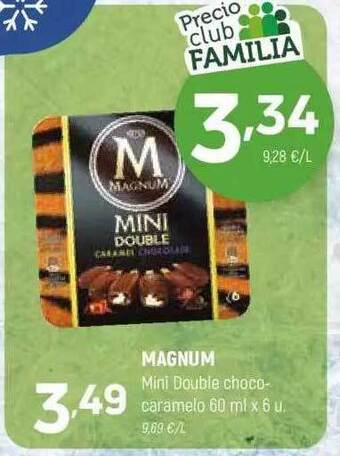 Coviran Magnum mini double choco-caramelo oferta