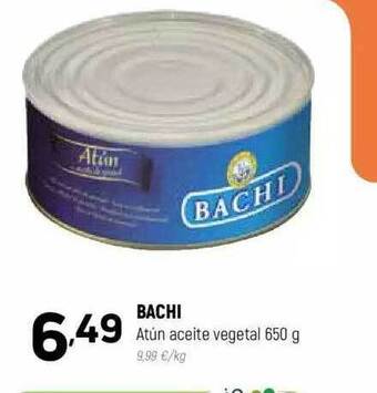 Coviran Bachi atún aceite vegetal oferta