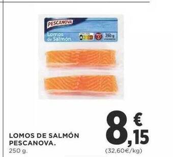 Supercor Lomos de salmón pescanova oferta