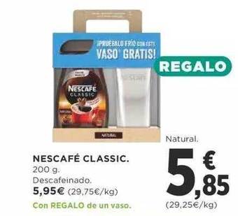 Supercor Nescafé classic oferta