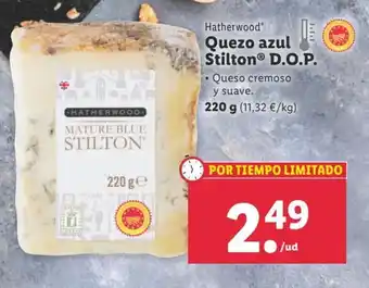 Lidl Queso Azul Stilton D.O.P oferta