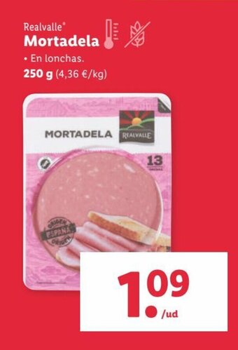 Lidl Mortadela oferta