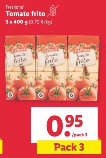 Lidl Tomate frito oferta