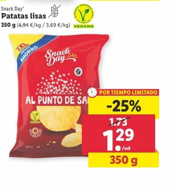 Lidl Patatas lisas oferta