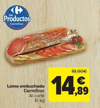 Carrefour Lomo embuchado carrefour oferta