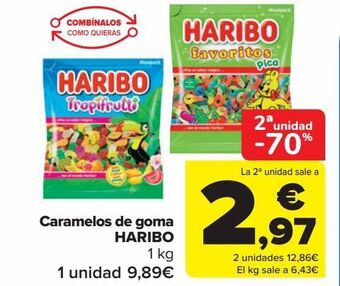 Carrefour Caramelos de goma haribo oferta