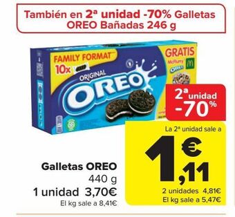 Carrefour Galletas oreo oferta