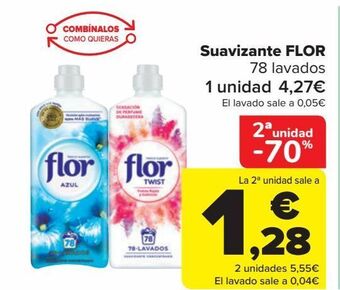 Carrefour Suavizante flor oferta