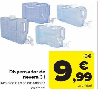 Carrefour Dispensador de nevera oferta
