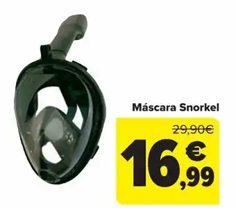 Carrefour Máscara snorkel oferta