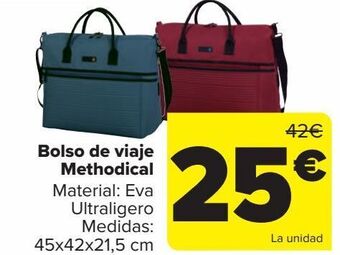 Carrefour Bolso de viaje methodical oferta