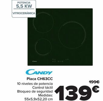 Carrefour Candy placa ch63cc oferta