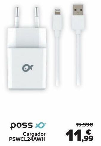 Carrefour Poss cargador pswcl24awh oferta