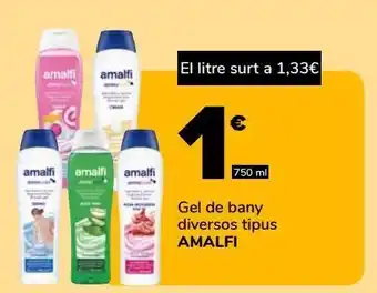 Supeco Gel de baño amalfi oferta