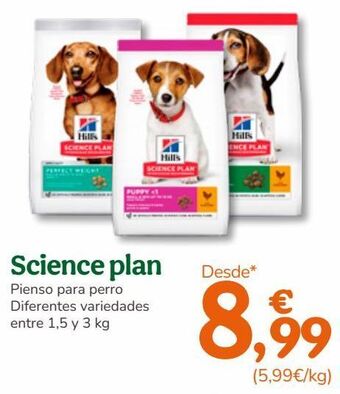 TiendAnimal Pienso para perros science plan oferta