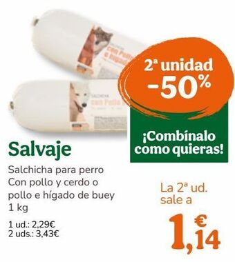 TiendAnimal Salchichas oferta