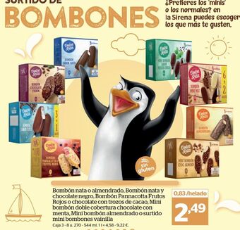 La Sirena Bombón helado oferta