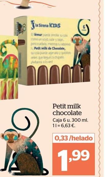 La Sirena Helados oferta