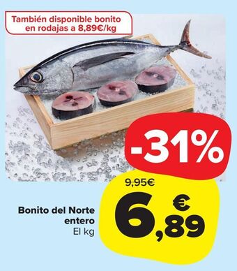 Carrefour Market Bonito del norte entero oferta