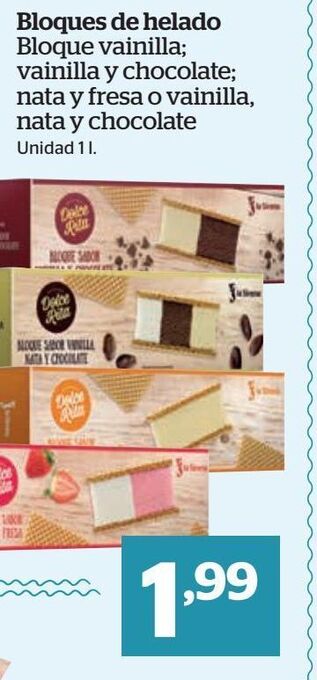 La Sirena Helados oferta