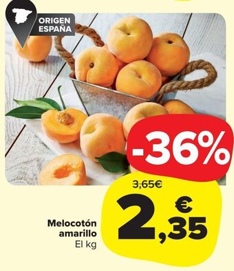 Carrefour Market Melocotón amarillo oferta