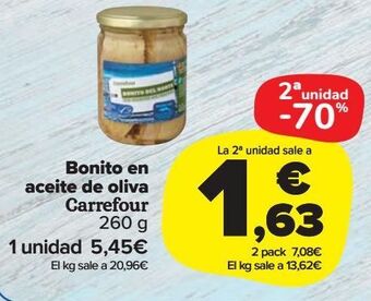 Carrefour Market Bonito en aceite de oliva carrefour oferta
