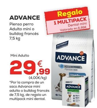 Kiwoko Pienso para perros advance oferta