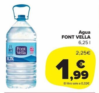Carrefour Market Agua font vella oferta