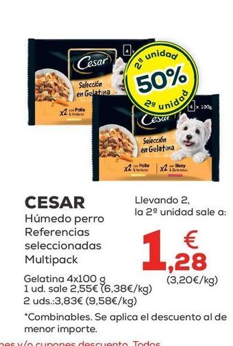 Kiwoko Comida para perros cesar oferta
