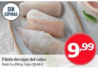 La Sirena Filetes de rape oferta