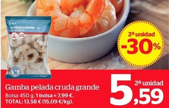 La Sirena Gambas peladas oferta