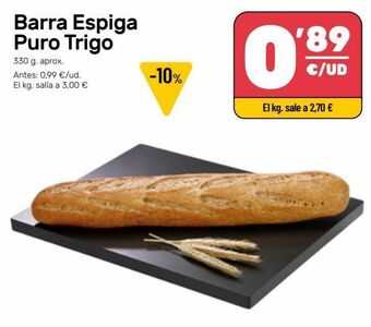 AhorraMas Pan oferta