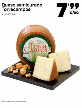 AhorraMas Queso semicurado oferta