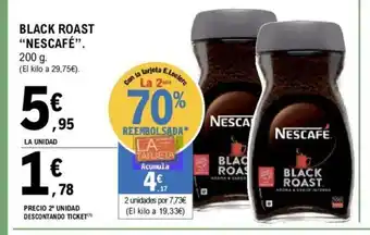 E.Leclerc Black roast "Nescafé" oferta